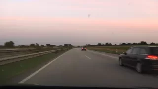 Driving Model X at 200 kph/125 mph with the in-laws