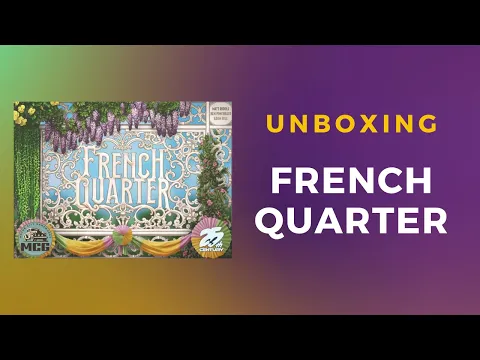 French Quarter Board Game Unboxing | DaniCha