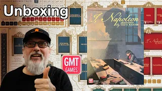 I, Napoleon Board Game | GMT Games | Unboxing | Solitaire Game | Designed by Ted S. Raicer