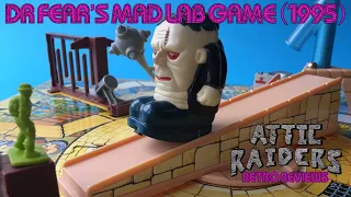 Dr Fear's Mad Lab Game (1995) by Ideal - Rare 3D Halloween Vintage Board Game Attic Raiders Reviews