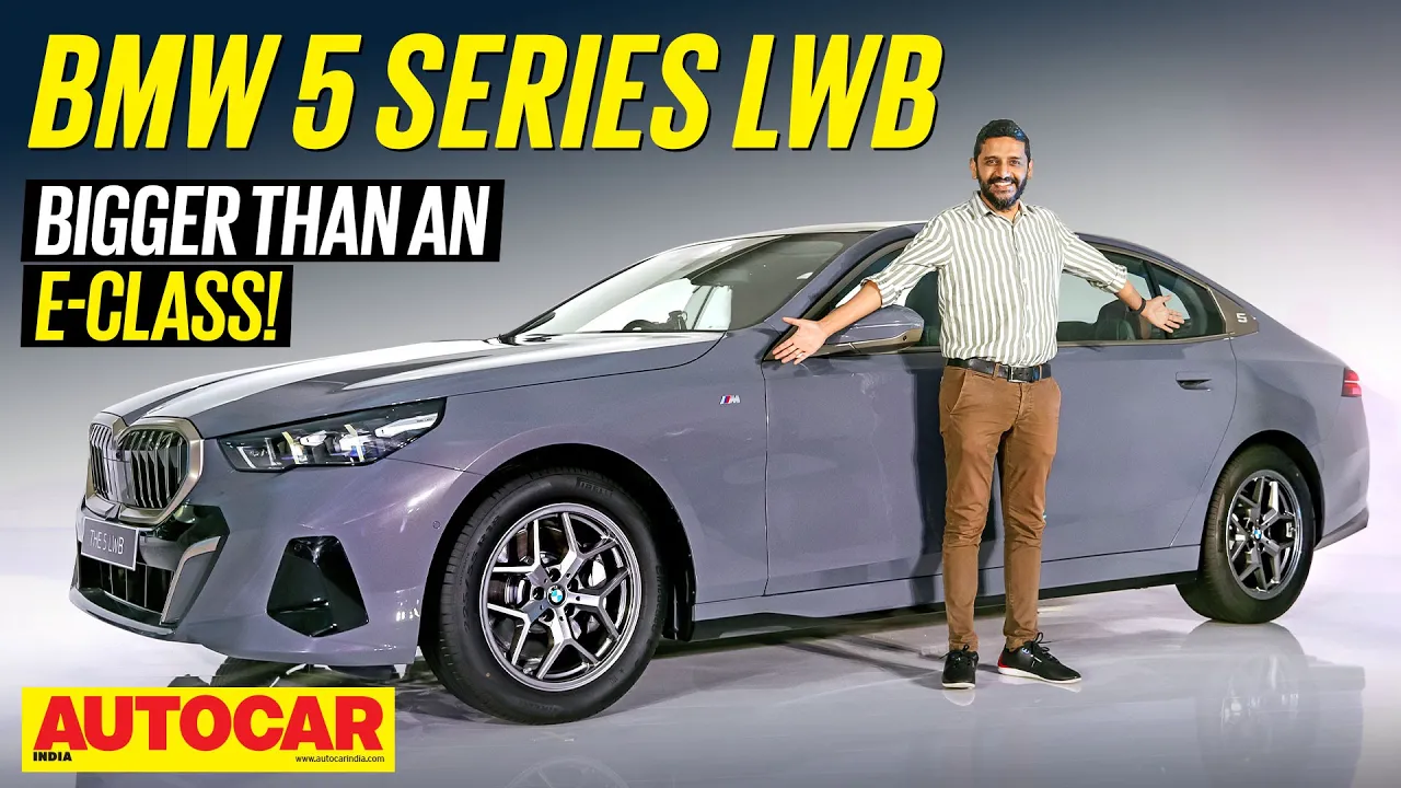 2024 BMW 5 Series LWB walkaround - Long story short | First Look | @autocarindia1