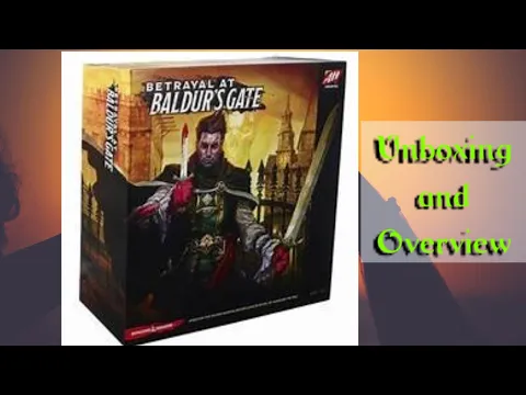 Unboxing Betrayal At Baldur's Gate!