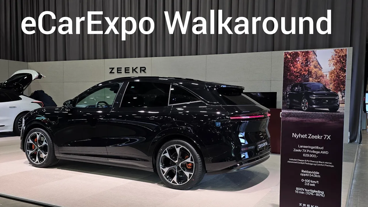 Astonishing Zeekr 7x, Volvo EX90 and Renault 5 😎 eCarExpo