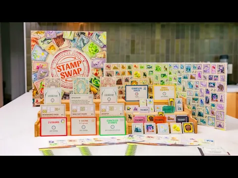 All You Need To Know About Stamp Swap From Stonemaier Games