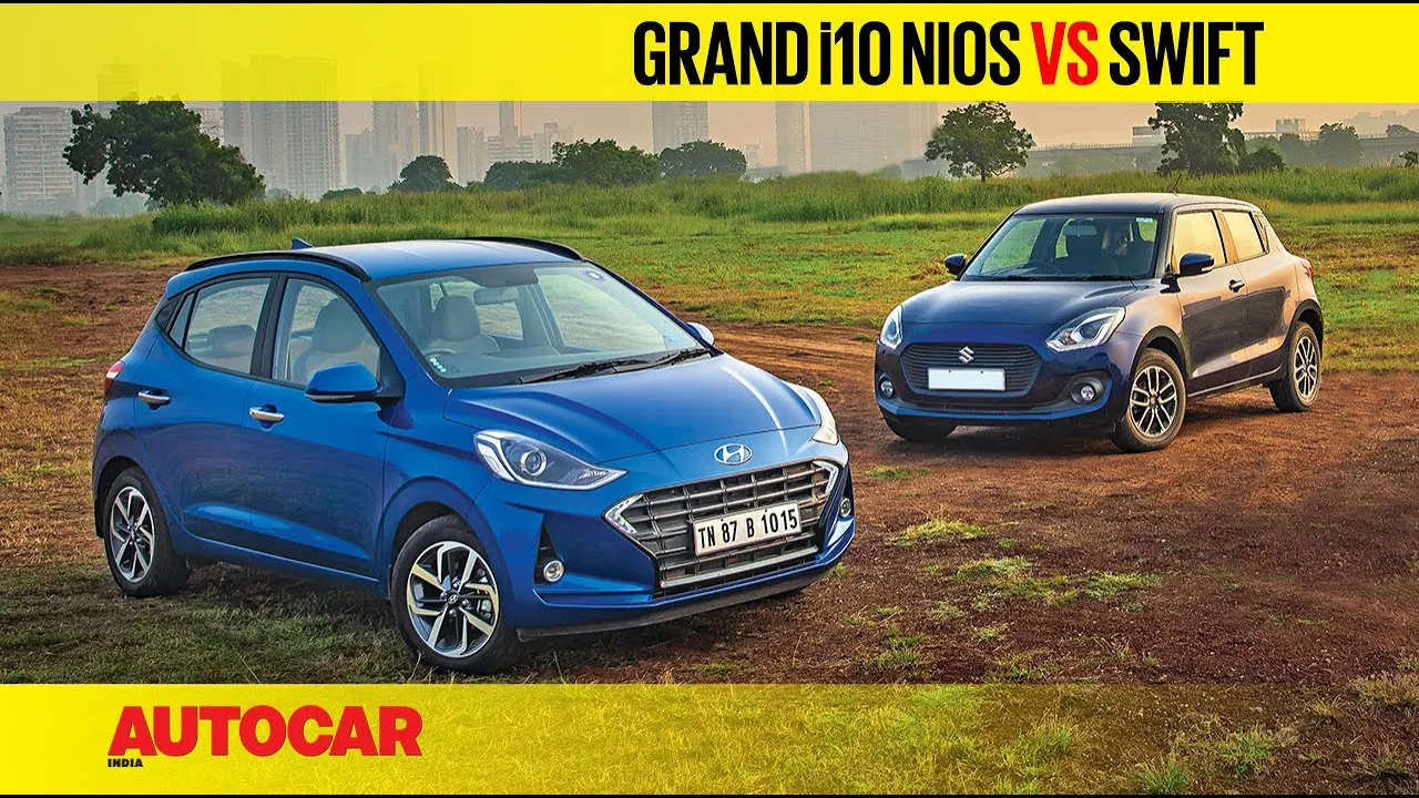 Hyundai Grand i10 Nios vs Maruti Suzuki Swift | Comparison Test Review | Autocar India