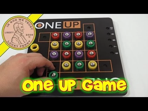 How To Play The Game One Up - A Strategic Game Of Mounting Moves, Family Games