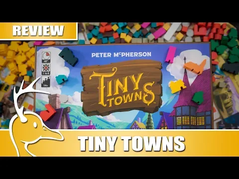 Tiny Towns - Spatial Bingo - (Quackalope Review)