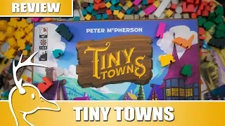Tiny Towns - Spatial Bingo - (Quackalope Review)