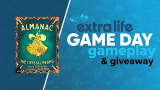 Extra Life Game Day Almanac Crystal Peaks Gameplay & Giveaway | Kolossal Games