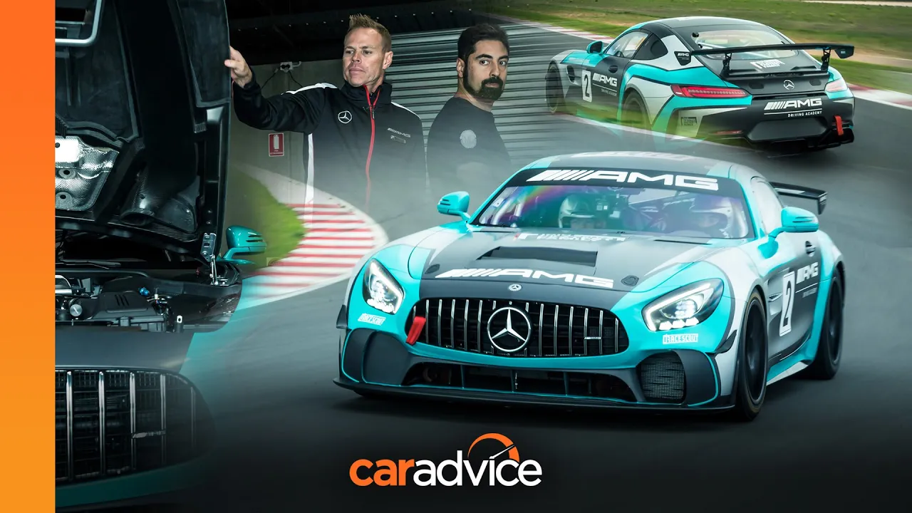 Mercedes-AMG GT4 race car review