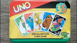 UNO Sesame Street 35th Anniversary Card Game