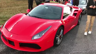 FERRARI PORSCHE LAMBORGHINI Is your Dream Car here? Cars & Coffee Nov 2017 - Raiti's Rides