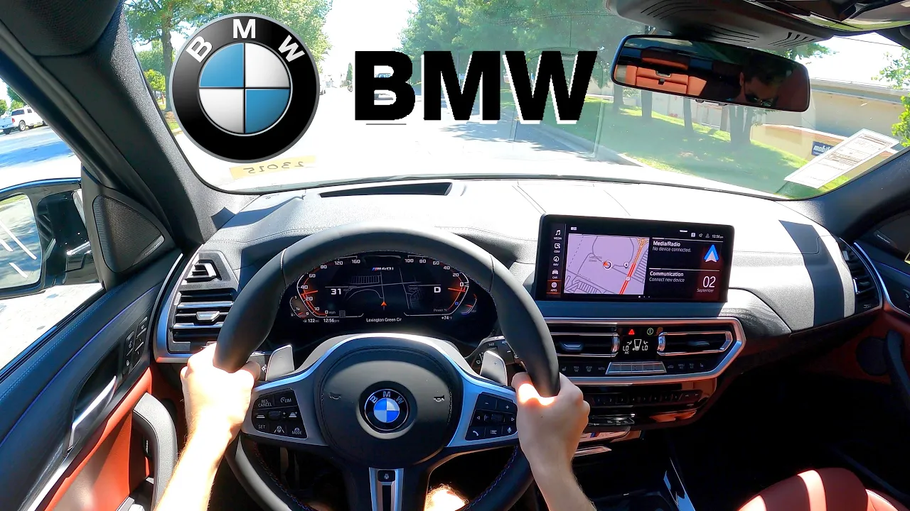 382HP! -- 2022 BMW X3 M40i // POV Test Drive & Review (3D Binaural Audio)