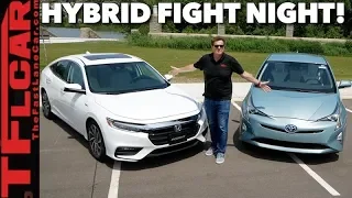 Compared: 2019 Honda Insight vs Toyota Prius 0-60 MPH Matchup Review