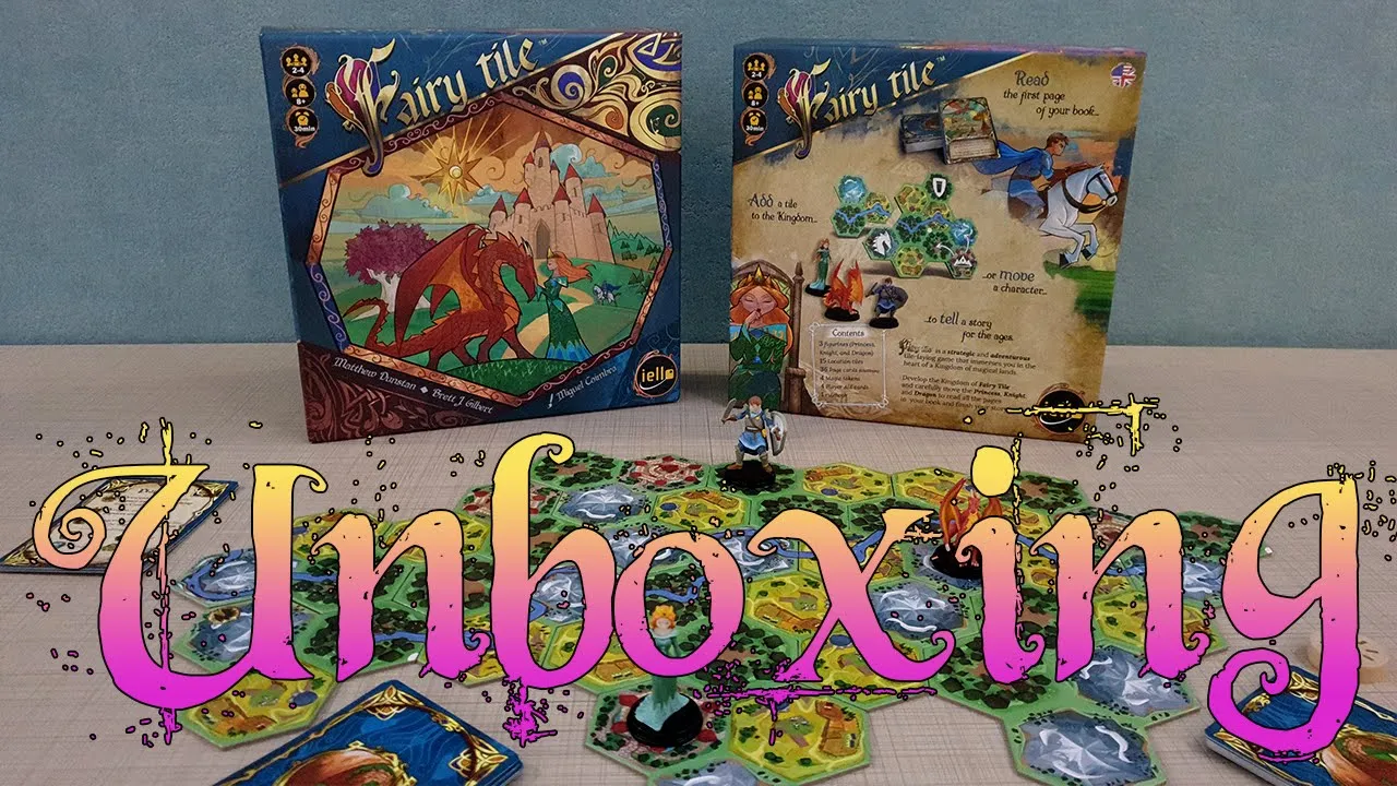Fairy Tile - ASMR Board Game Unboxing