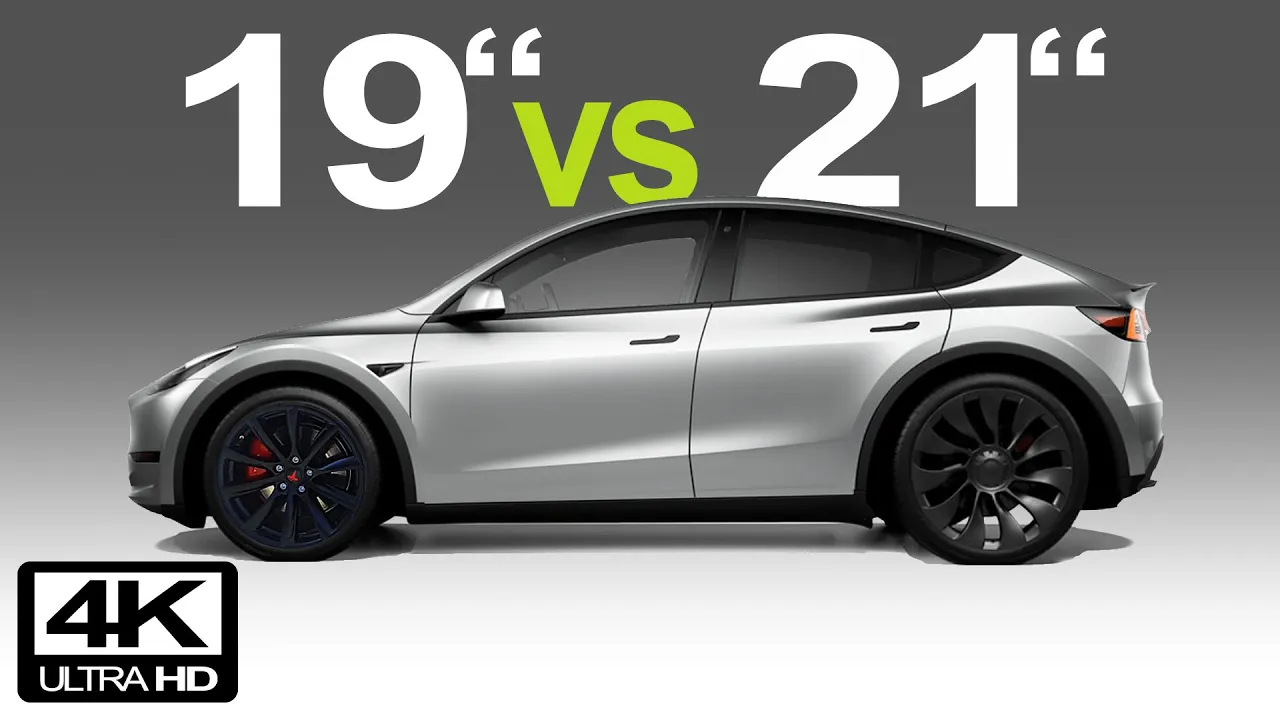 Tesla Model Y - 19" vs 21" wheels: The moment of truth!