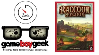 Raccoon Tycoon (Allegro 2-min) Review with the Game Boy Geek