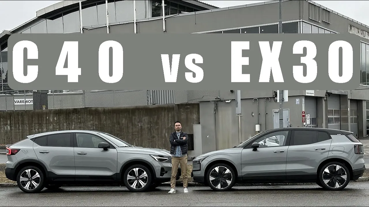 Volvo EX30 vs Volvo C40 | Long Trip Test BATTLE!