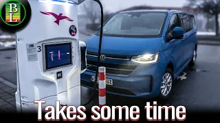 VW e-Caravelle Charging Curve ⚡ DC Fast Charging Test (64 kWh Reality Check)