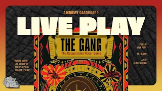 The Gang - 6-player Teaching, Play-through, & Roundtable Discussion by Heavy Cardboard
