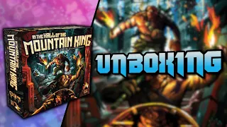In the Hall of the Mountain King Unboxing | Burnt Island Games
