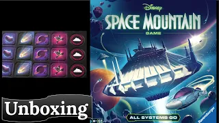Disney Space Mountain Game: All Systems Go - Unboxing