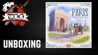 Paris Board Game Unboxing