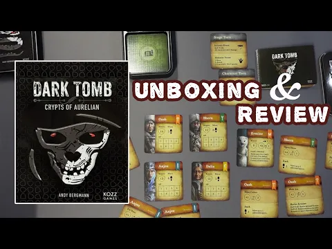 Dark Tomb Unboxing and Review
