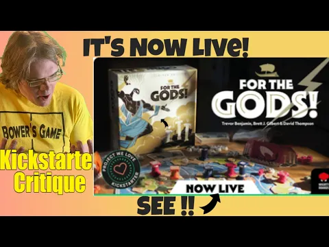 For the Gods! (A+) FTG - Kickstarter Critique Review