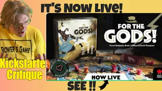 For the Gods! (A+) FTG - Kickstarter Critique Review