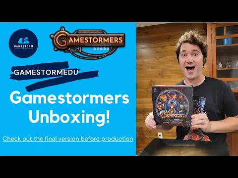 Gamestormers Unboxing - Pre-Production Final Copy