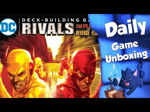 DC Rivals Flash vs Reverse Flash - Daily Game Unboxing