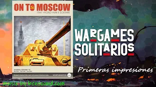 On to Moscow. Primeras impresiones. Worthington.