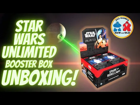 Star Wars Unlimited Booster Box (Unboxing!)