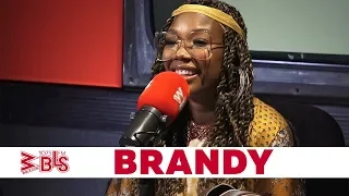 Brandy Stops By WBLS to Talk New Song With Daniel Caesar and Playing Herself in her Biopic.