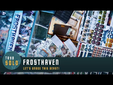 Frosthaven | let's unbox this beast (no spoilers)