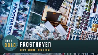 Frosthaven | let's unbox this beast (no spoilers)