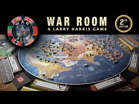 War Room Board Game Live Playthrough - 360 Camera