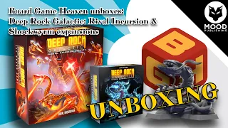 Board Game Heaven Unboxing 266: Deep Rock Galactic: Rival Incursion & Shockwyrm Expansions
