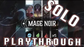 Mage Noir - SOLO Playthrough - Crushing Pressure vs The Duke (Easy)