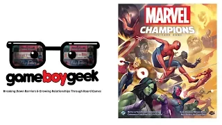 Marvel Champions Review with the Game Boy Geek