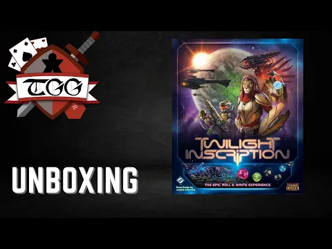 Twilight Inscription Board Game Unboxing