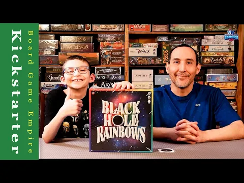 Black Hole Rainbows Unboxing - June Dune Games Production