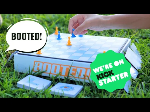 Booted! | Board Game - How to Play + Kickstarter Campaign