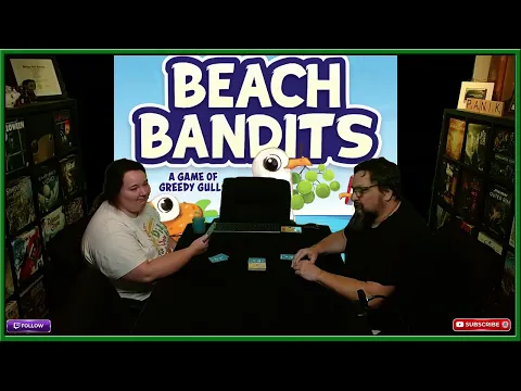Beach Bandits Card Game Playthrough From @HappyCamperGames
