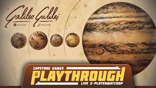 Galileo Galilei - Capstone Games Live Play - 2 Player Game