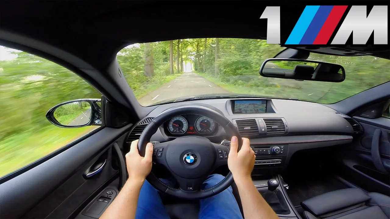BMW 1M Coupe Test Drive POV Acceleration Sound