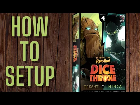 How To Setup Dice Throne