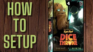 How To Setup Dice Throne