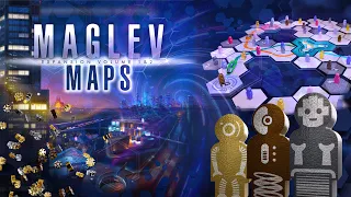 [TEASER] Maglev Metro from Bézier Games - Kickstarter Launches April 22nd!